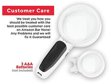Load image into Gallery viewer, Best Magnifier with Lights for Seniors, Macular Degeneration, Reading and Hobbyists