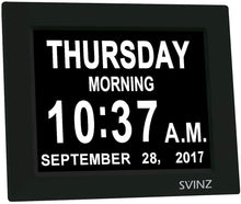 Load image into Gallery viewer, Large Display - Dementia Alarm Clock