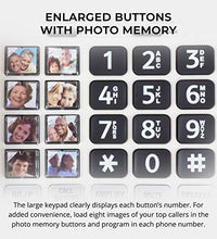 Load image into Gallery viewer, ClearSounds Amplified Landline Phone with Speakerphone and Photo Frame Buttons - T-Coil Hearing Aid Compatible