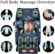Load image into Gallery viewer, True Relax Zero-Gravity, Full Body Shiatsu Massage Recliner