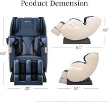 Load image into Gallery viewer, True Relax Zero-Gravity, Full Body Shiatsu Massage Recliner