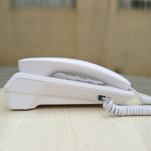 Load image into Gallery viewer, Desktop Phone Caller ID Telephone with 4 Picture Care, FSK / DTMF System, Adjustable Volume & Brightness Speakerphone for Senior|Telephones