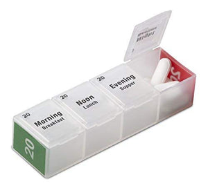 MedCenter (70265) 31 Day Pill Organizer with Reminder System