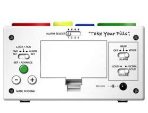 MedCenter (70265) 31 Day Pill Organizer with Reminder System