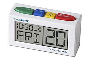 MedCenter (70265) 31 Day Pill Organizer with Reminder System