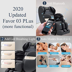 True Relax Zero-Gravity,  Full Body Shiatsu Massage Recliner