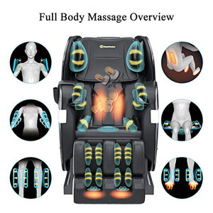 True Relax Zero-Gravity,  Full Body Shiatsu Massage Recliner