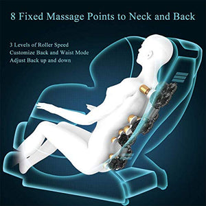 True Relax Zero-Gravity,  Full Body Shiatsu Massage Recliner