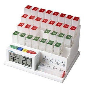 MedCenter (70265) 31 Day Pill Organizer with Reminder System