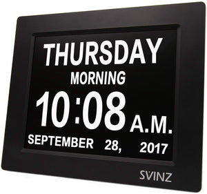Large Display - Dementia Alarm Clock