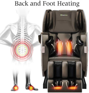 True Relax Zero-Gravity,  Full Body Shiatsu Massage Recliner