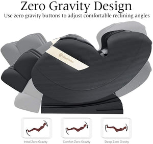 True Relax Zero-Gravity,  Full Body Shiatsu Massage Recliner