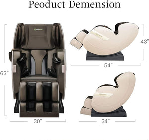 True Relax Zero-Gravity,  Full Body Shiatsu Massage Recliner