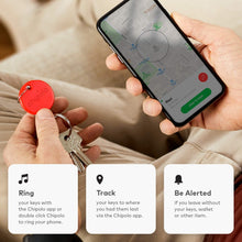 Load image into Gallery viewer, Chipolo ONE (2020) - Loudest Water Resistant Bluetooth Key Finder (Black)
