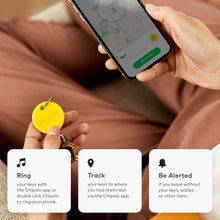 Load image into Gallery viewer, Chipolo ONE (2020) - Loudest Water Resistant Bluetooth Key Finder (Black)
