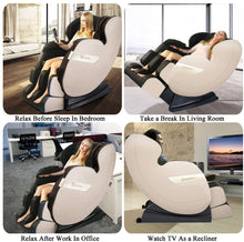 Load image into Gallery viewer, True Relax Zero-Gravity,  Full Body Shiatsu Massage Recliner
