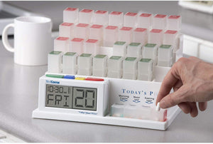 MedCenter (70265) 31 Day Pill Organizer with Reminder System