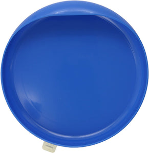 Ableware Scooper Bowl & Plate with Suction Cup Base, Blue