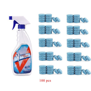 All-Purpose Cleaner Disinfectant Cleaning  Spray Concentrate.:  Cleaner Home Set, Tablets and bottle